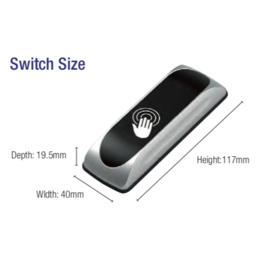 Infrared Toucheless door activation Switch J-Wave