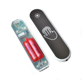 Slim design, 2.5GHz wireless touch switch for automatic door  activation