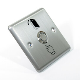 Vandal proof Metal Push button, with LED