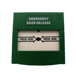 Apache Resettable green "Emergency exit" hand detector to open emergency exits